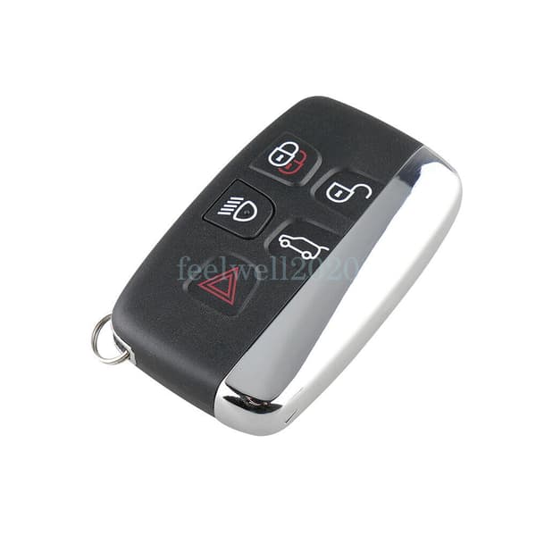 5 Button Smart Key Fob Case For Land Rover Discovery 4 2013 2014 2015 2016 2017