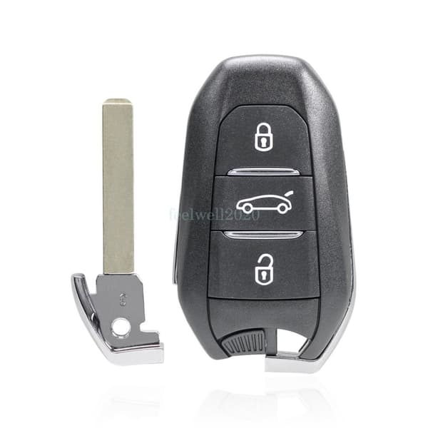3 Button Car Remote Key Fob 4A Chip For Citroen DS3 DS5 DS7 2017 2018 2019 VA2