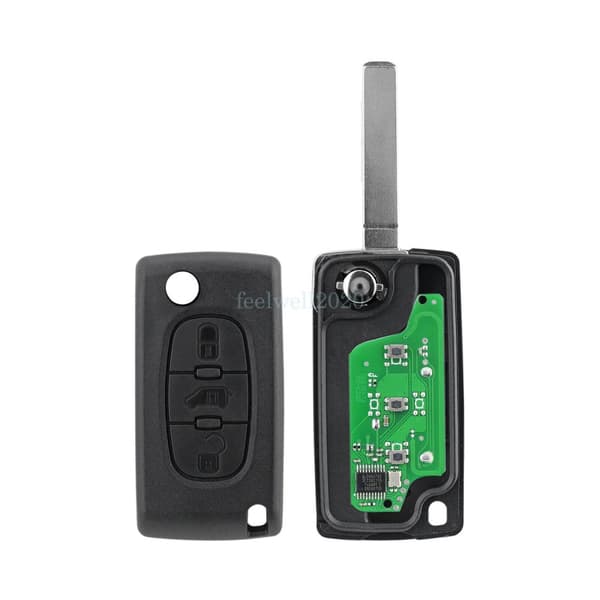 433MHz Remote Key Fob for For Citroen Berlingo Van 2011 2012 2013 2014 2015 2016