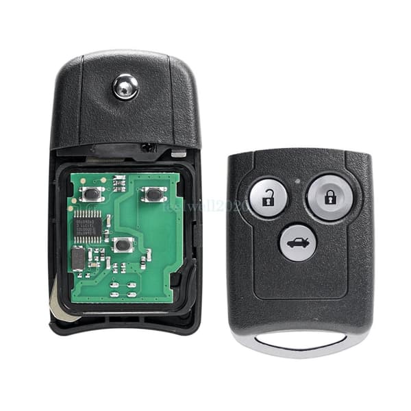 3 Button Flip Remote Key Fob for Honda Civic Jazz CRV 2011 2012 2013 2014 2015