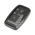 Miniatyrbilde 6 av 7: Carbon Fiber Car Key Cover Case Fob For Land Rover LR4 Range Rover Sport Evoque