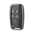 Miniatyrbilde 7 av 7: Carbon Fiber Car Key Cover Case Fob For Land Rover LR4 Range Rover Sport Evoque