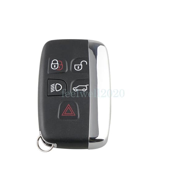 2X For Jaguar XE XF XJ F-Type Discovery Freelander 5 Button Remote Key Fob Case