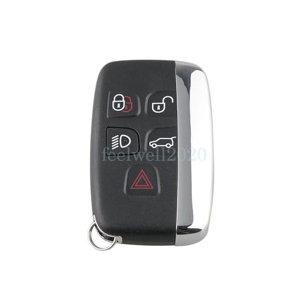 5 Button Key Case Shell For Land Rover LR4 Range Rover Sport Evoque 2010-2016