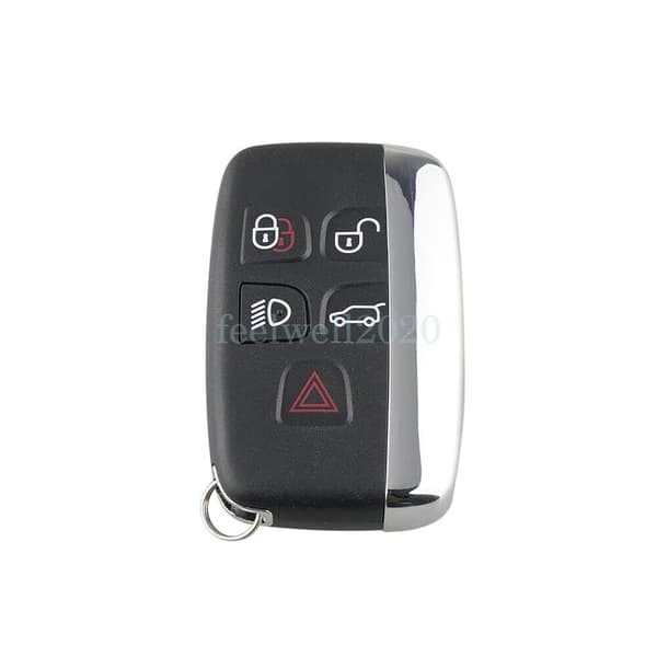 5 Button Smart Car Key Fob Case For Jaguar F-Type F-Pace XE XF XJ Remote Shell