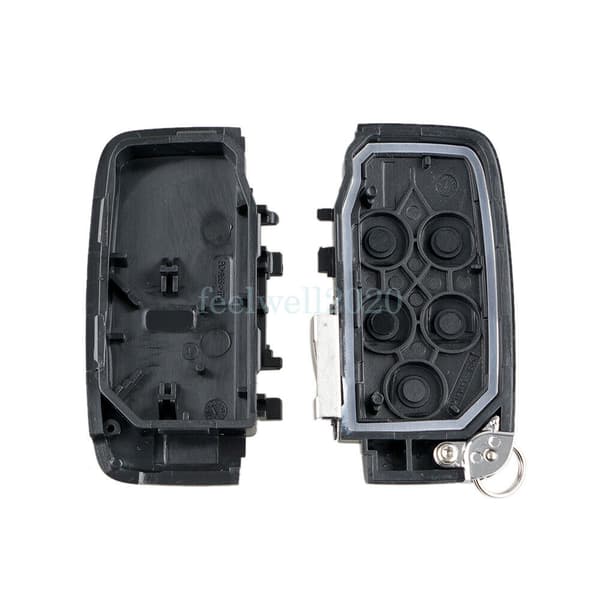 5 Button Smart Car Key Fob Case For Jaguar F-Type F-Pace XE XF XJ Remote Shell