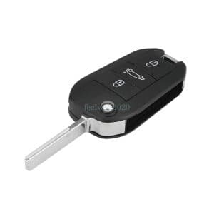 For Citroen C3 Picasso Aircross C5 Berlingo Jumpy 3 Button Remote Key Fob 433MHz