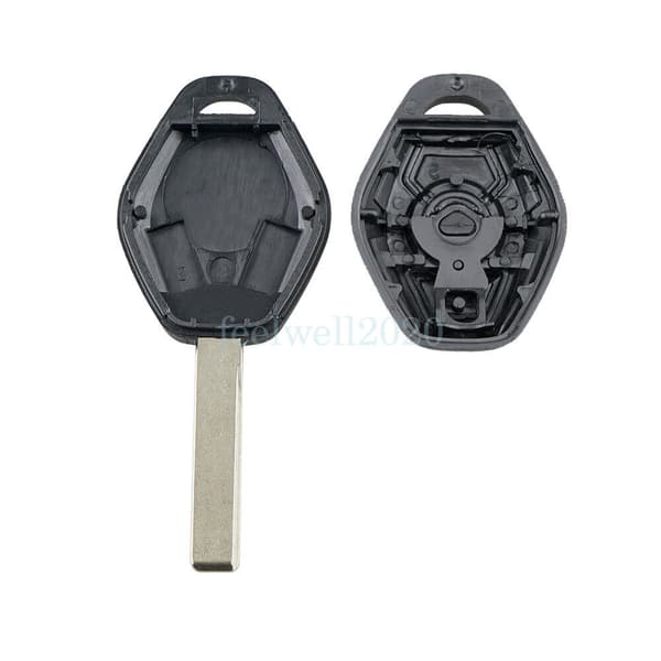 3 Button Key Fob Case For BMW 3 5 7 Series E39 E60 E90 + Switch LIR2025 Battery