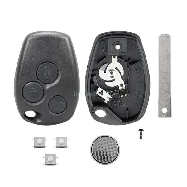 3Button Key Case Fob For Renault Clio Trafic Nissan Modus Primastar NV300 NV400