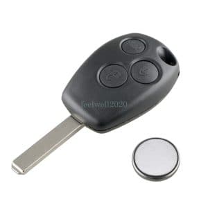 3Button Key Case Fob For Renault Clio Trafic Nissan Modus Primastar NV300 NV400