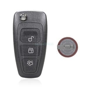 For Ford Transit Custom Remote Key Fob Case Repair Kit + Battery VL2020 3 Button