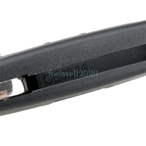 2 Button Key Fob Case + Battery For Peugeot 207 307 308 407 3008 5008 HU83 Blade