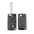 Miniatyrbilde 6 av 7: 2Button Remote Flip Key Fob Case For Citroen C2 C3 C4 C8 Xsara Dispatch - CE0536