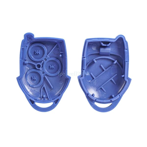 For Ford Transit Connect MK7 Blue 3 Button Remote Key Fob Case Shell + Blade