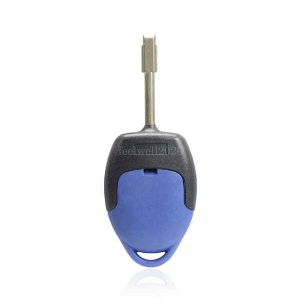 For Ford Transit Connect MK7 Blue 3 Button Remote Key Fob Case Shell + Blade
