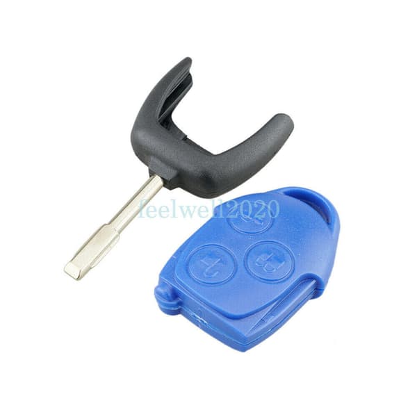 Ford Transit MK7 2006-2014 3 Button Key Fob Case + Battery VL2330 + Switches