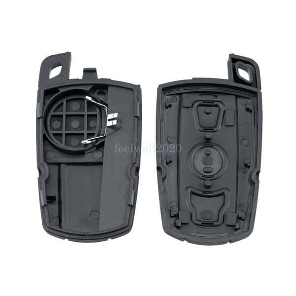 For BMW 1 3 5 6 7 Series X5 X6 Z4 E90 3 Button Remote Key Fob Case Shell + Blade