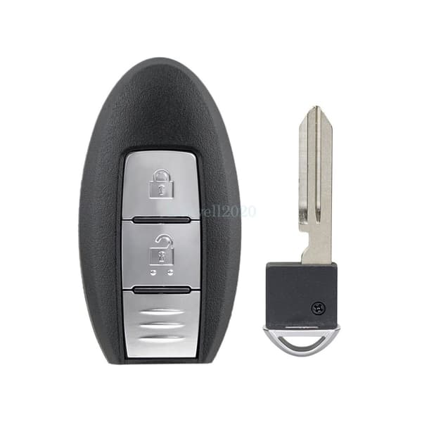 2 Button Entry Keyless Remote Key Fob Case + Blade For Nissan Qashqai 201 -2017
