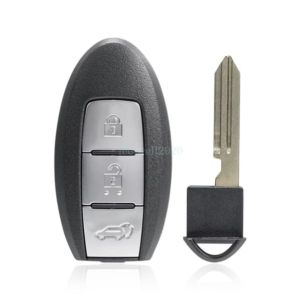 3 Button 433MHz Remote Key Fob ID4A For Nissan Qashqai X-Trail Pulsar 2014-2016