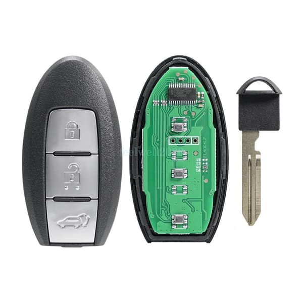 FOR 2014 2015 2016 2017 Nissan X-Trail 2 Button Keyless Remote Key Fob 433Mhz