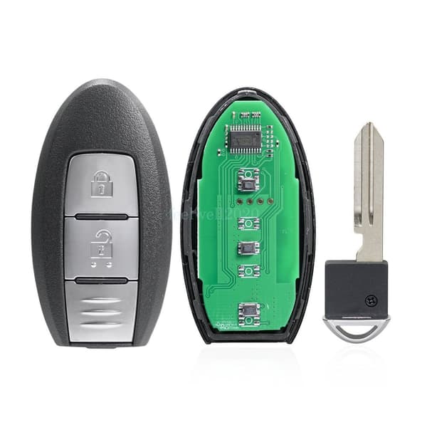 2 Button Smart Remote Key Fob For Nissan Note 2013 2014 2015 2016 433mhz Chip