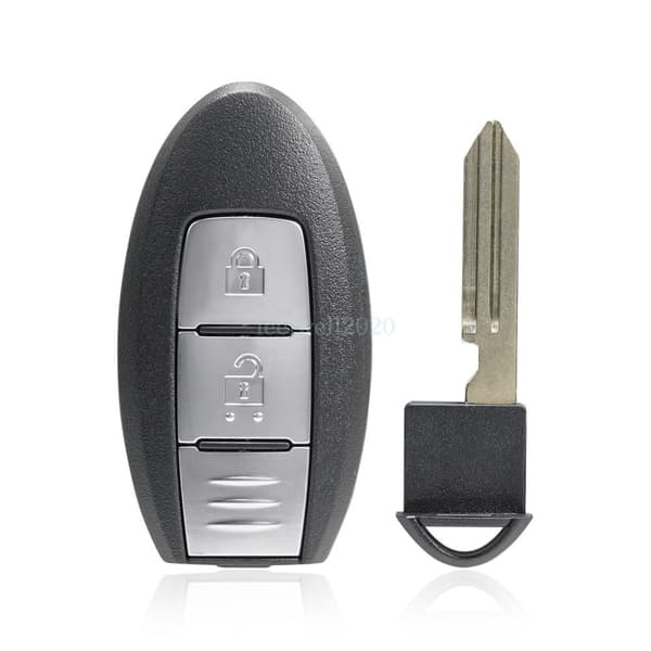 2 Button Smart Remote Key Fob For Nissan Note 2013 2014 2015 2016 433mhz Chip