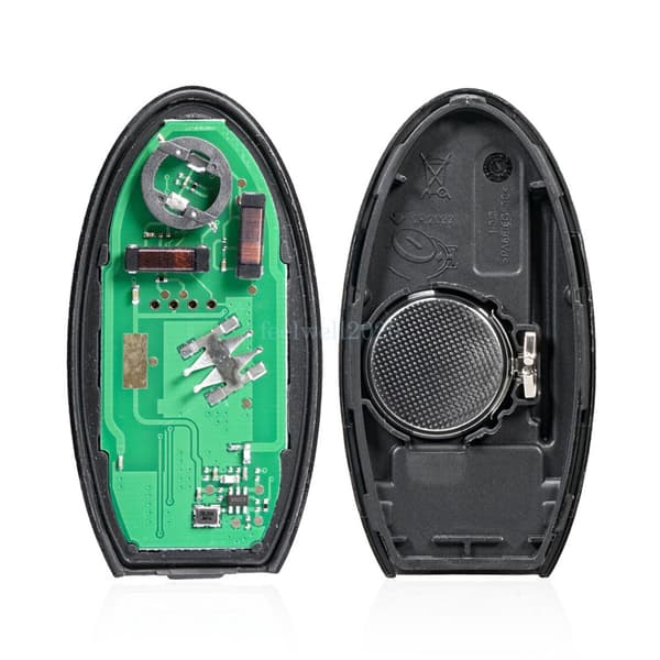 2 Button Smart Remote Key Fob For Nissan Note 2013 2014 2015 2016 433mhz Chip