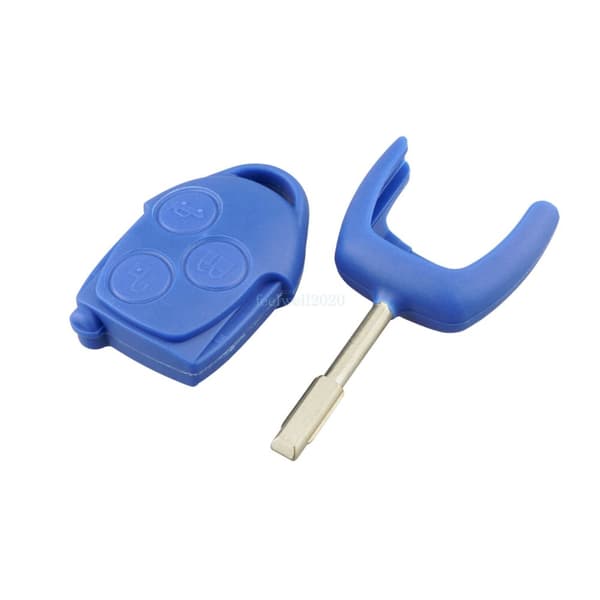 For Ford Transit Connect MK7 3 Button Remote Key Fob Shell Case Blade Repair Kit