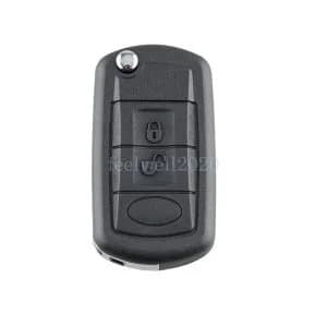 3 Button Flip Key Fob Cover Case For Land Rover Discovery LR3 Range Rover Sport