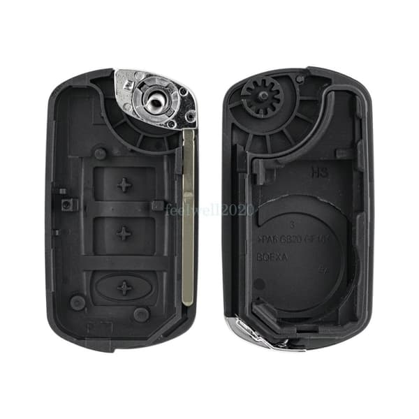 3 Button Key Fob Case For Land Rover Range Rover Vouge 2005 2006 2007 2008 2009