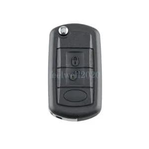For Land Rover Discovery 2005 2006 2007 2008 2009 3 Button Flip Car Key Fob Case