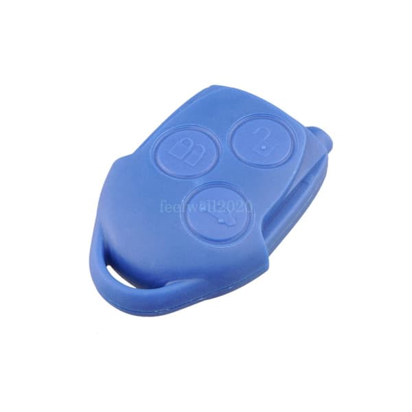For Ford Transit Connect MK7 2006 -2014 Remote Key Fob Case 3 Button Blue VL2330