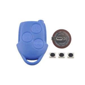For Ford Transit Connect MK7 2006 -2014 Remote Key Fob Case 3 Button Blue VL2330