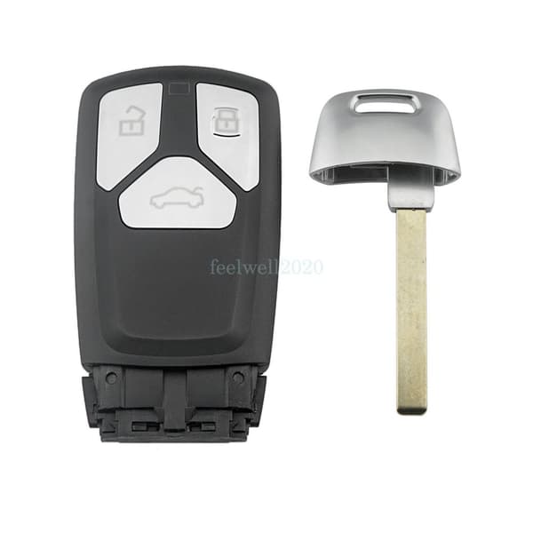 For Audi A4 A5 B9 Q5 SQ7 Q7 TT 2016 2017 2018 Keyless Key Fob Case Cover Shell
