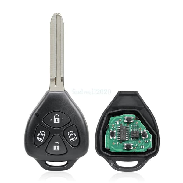 Smart Car Key Fob Keyless Entry Remote 4D67 Chip For Toyota Alphard 2005 - 2009
