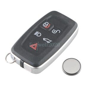 5 Button Remote Key Fob Case For Land Rover Discovery 4 Range Rover 2010-2015