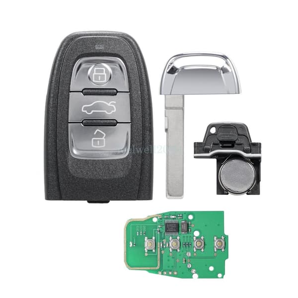 3 BUTTON SMART REMOTE KEY FOR AUDI A4 A5 A6 A7 A8 Q3 Q5 BLADE 868MHz 8T0959754D