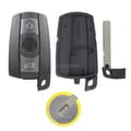 Pikkukuva 6 / 7: 3 Button Key Fob Case Key For BMW 1 3 5 6 7 Series E90 E92 E93 + Battery LIR2025