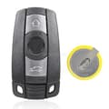Pikkukuva 1 / 7: 3 Button Key Fob Case Key For BMW 1 3 5 6 7 Series E90 E92 E93 + Battery LIR2025