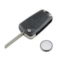 Pikkukuva 1 / 6: For Vauxhall Opel Corsa Astra Zafira 2 Button Remote Key Fob Shell Case + Blade