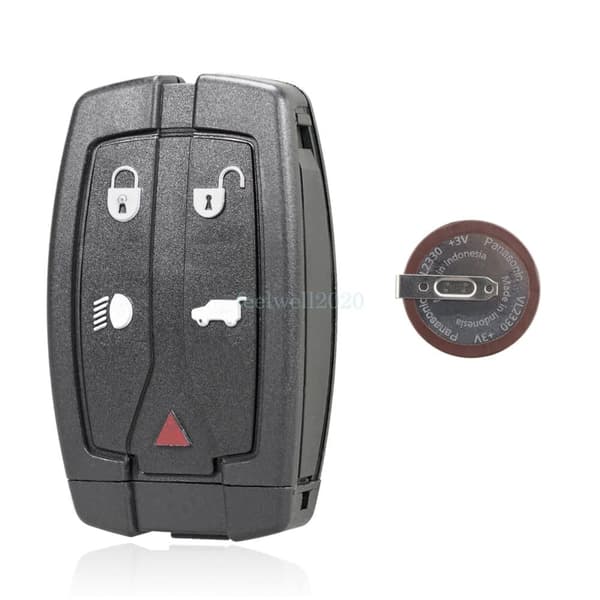 For Land Rover Freelander 2 2006-2014 Smart Car Key Fob Case 5Button Replacement