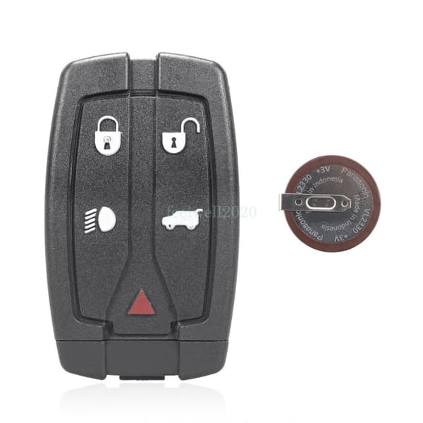 5 Button Key Fob Case Blade For Land Rover Freelander 2 2006 2007 2008 2009 2010