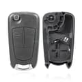 Miniatyrbilde 4 av 7: 2 Button Flip Key Fob Case For Vauxhall Opel Corsa Astra Vectra Tigra + Battery