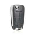 Miniatyrbilde 1 av 7: 2 Button Flip Key Fob Case For Vauxhall Opel Corsa Astra Vectra Tigra + Battery