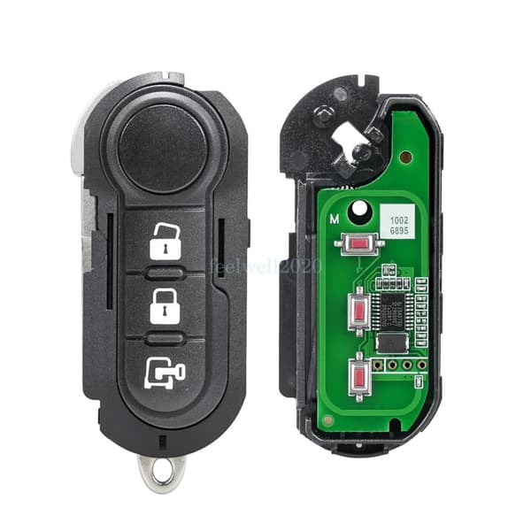 3 Button Remote Key Fob 433Mhz Marelli BSI For Fiat 500 L Ducato Doblo Panda