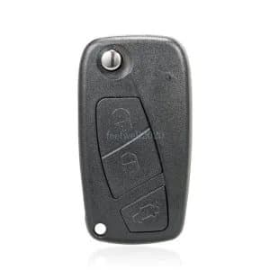 3 Button Flip Key Case Shell Blade For Fiat Panda Idea Punto Stilo Ducato Brava