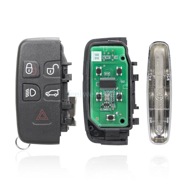 433MHz 5 Button Remote Key Fob For Land Rover Discovery LR4  Range Rover Sport