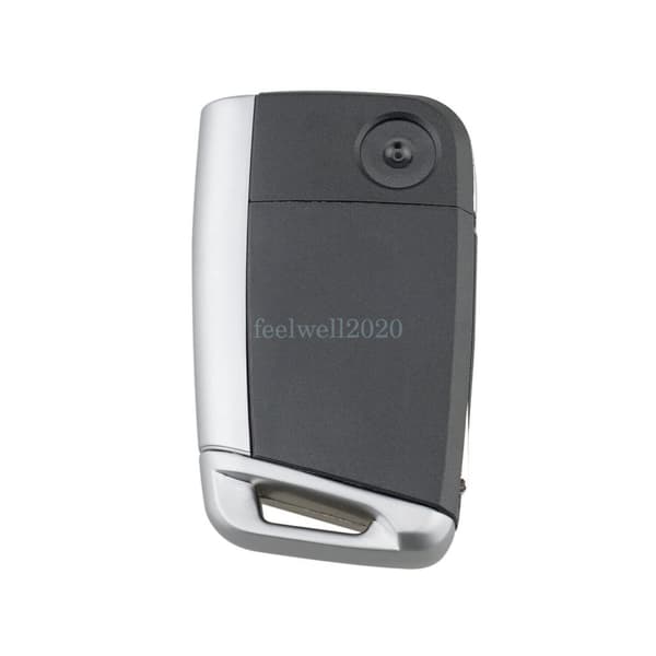 3 Button Flip Key Fob Case Shell For VW Golf MK7 Polo Seat Leon Skoda Octavia