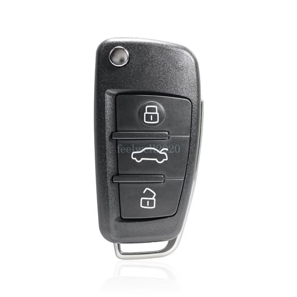 434Mhz For Audi A3 S3 A4 S4 TT 3 Button Car Remote Key Fob ID48 Chip 8P0837220D