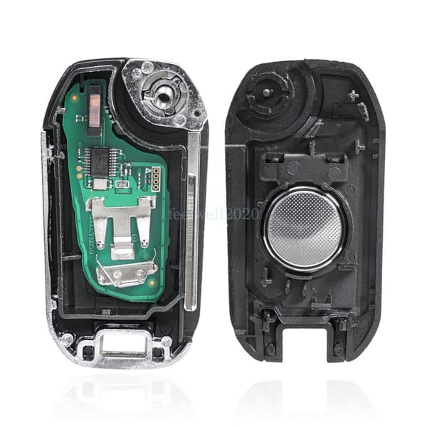 3 Button Key Remote Fob 433Mhz ID46 Chip For Peugeot 208 308 2008 3008 408 508